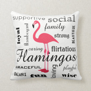 Flamingo Betekenis Kussen