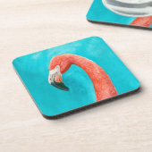 Flamingo Bier Onderzetter (Linkerzijde)