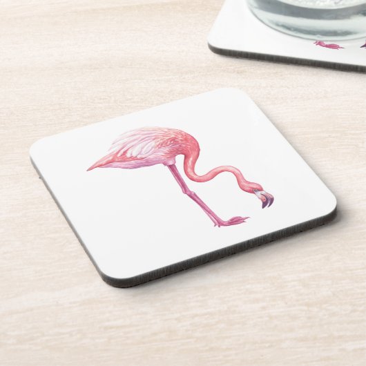 Flamingo Bier Onderzetter (Linkerzijde)