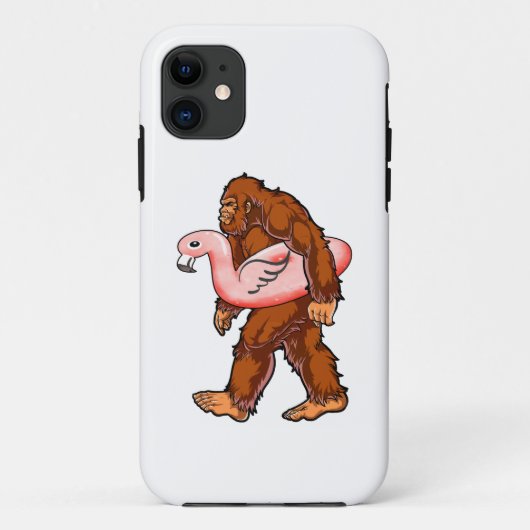 Flamingo Bigfoot Case-Mate iPhone Case (Achterkant)