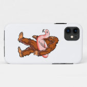 Flamingo Bigfoot Case-Mate iPhone Case (Achterkant (horizontaal))