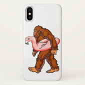 Flamingo Bigfoot Case-Mate iPhone Case (Achterkant)