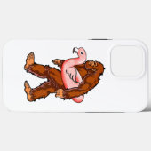 Flamingo Bigfoot Case-Mate iPhone Case (Achterkant (horizontaal))