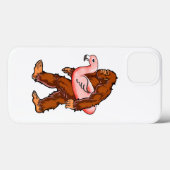 Flamingo Bigfoot Case-Mate iPhone Case (Achterkant (horizontaal))