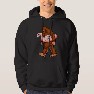 Flamingo Bigfoot Hoodie