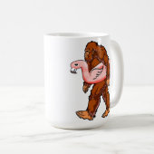 Flamingo Bigfoot Koffiemok (Voorkant rechts)