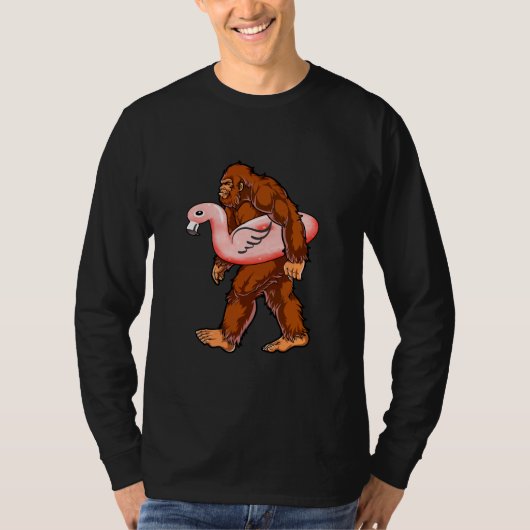 Flamingo Bigfoot T-shirt (Voorkant)