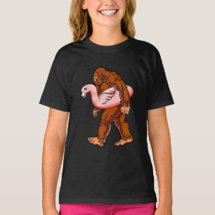 Flamingo Bigfoot T-shirt