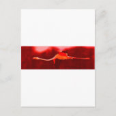 Flamingo Bird Briefkaart (Voorkant)