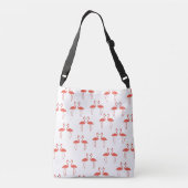 Flamingo Bird Crossbody Tas (Achterkant)