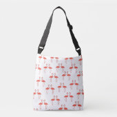 Flamingo Bird Crossbody Tas (Voorkant)