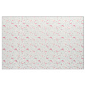 Flamingo Bird met veren Stof (Fat Quarter)