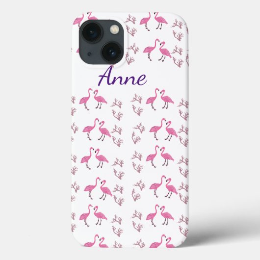 Flamingo Birds Case-Mate iPhone Case (Achterkant)