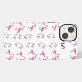 Flamingo Birds iPhone Hoesje (Achterkant horizontaal)