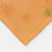 Flamingo Birds Kerstmis, nieuwjaar Fleece Deken (Hoek)