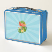 Flamingo Blauw (Achterkant)