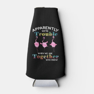 Flamingo bleek problemen te hebben \ flesjeskoeler