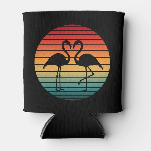  flamingo blikjeskoeler (Voorkant)