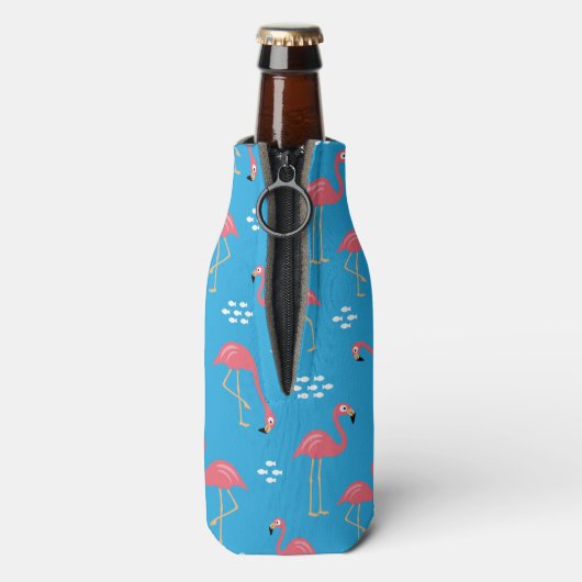Flamingo Bottle Cooler (Fles Achterkant)