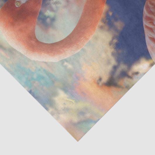 Flamingo Breeze Decoupage Tissuepapier (Detail)