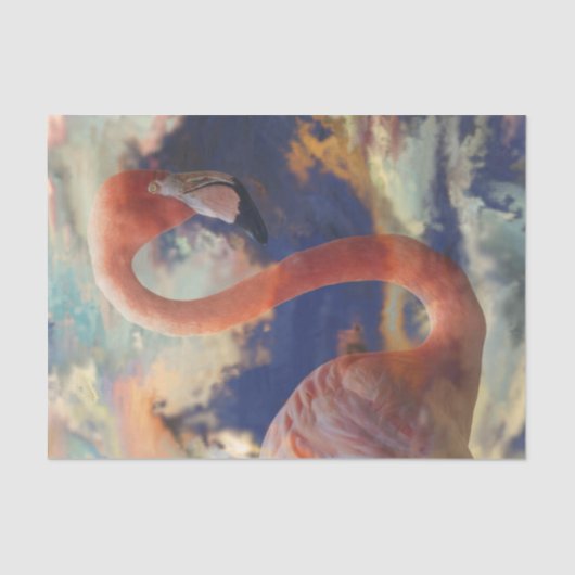 Flamingo Breeze Decoupage Tissuepapier (Voorkant)