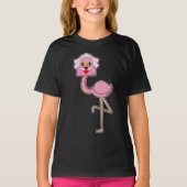 Flamingo Bride Bride Wedding T-shirt (Voorkant)