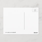 Flamingo Briefkaart (Achterkant)