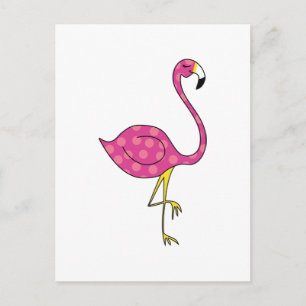 flamingo briefkaart