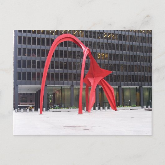 Flamingo Briefkaart (Voorkant)