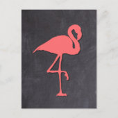 Flamingo Briefkaart (Voorkant)