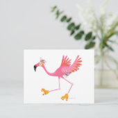 Flamingo-Briefkaarten Briefkaart (Staand voorkant)