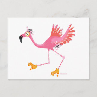 Flamingo-Briefkaarten Briefkaart