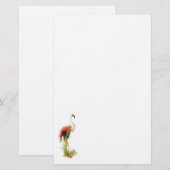 Flamingo Briefpapier (Voorkant / Achterkant)