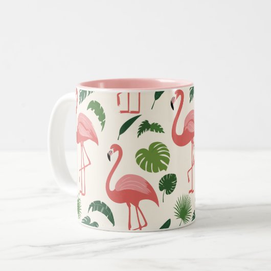 Flamingo Bries Mok (Voorkant links)
