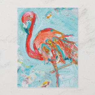 Flamingo Bright Briefkaart