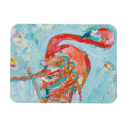 Flamingo Bright Magneet (Horizontaal)