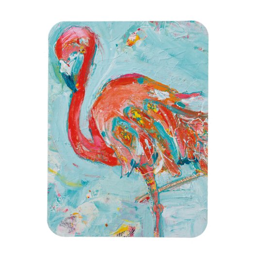 Flamingo Bright Magneet (Verticaal)