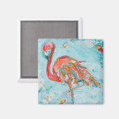 Flamingo Bright Magneet (Voorkant / Achterkant)