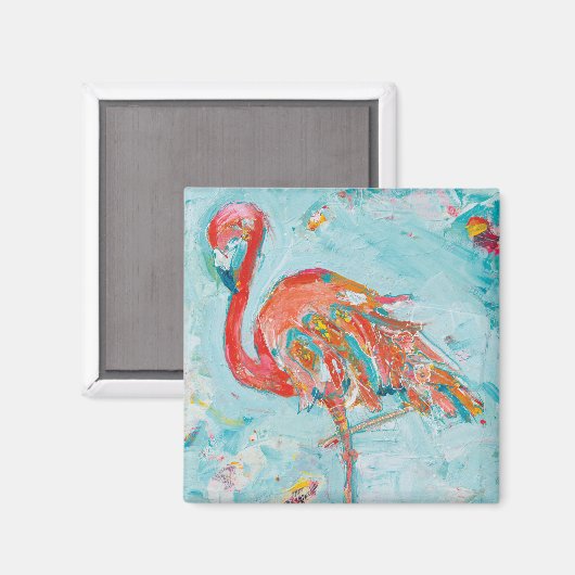 Flamingo Bright Magneet (Voorkant / Achterkant)