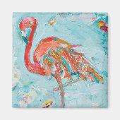 Flamingo Bright Magneet (Voorkant)