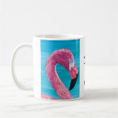 Flamingo Brooklyn Schilderen Mok door Just Dahl (Links)