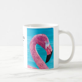 Flamingo Brooklyn Schilderen Mok door Just Dahl