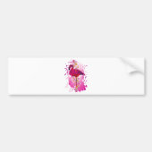 Flamingo Bumpersticker (Voorkant)