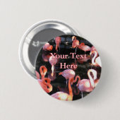 Flamingo Button (Voorkant /achterkant)