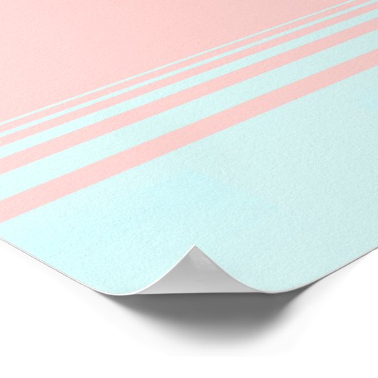 Flamingo Cactus-ballon Poster (Hoek)