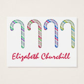 Flamingo Cadeaukaart / Label Visitekaartjes (Achterkant)