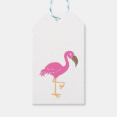 Flamingo Cadeaulabel (Voorkant)
