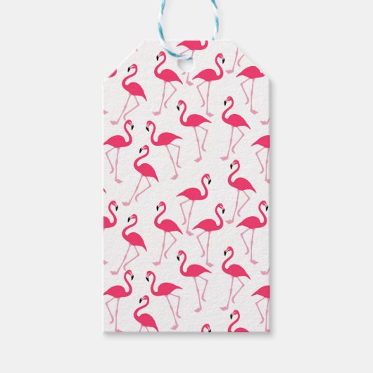 Flamingo Cadeaulabel (Voorkant)