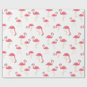Flamingo Cadeaupapier (Vlak)