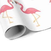 Flamingo Cadeaupapier (Rol Hoek)
